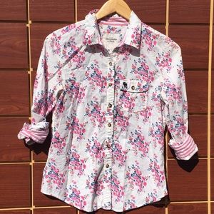 A&F Floral Button Down